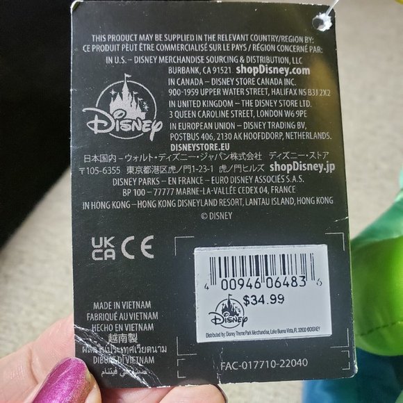 ^ DISNEY Store PLUSH - PRIDE COLLECTION - STITCH - RAINBOW - Picture 8 of 9